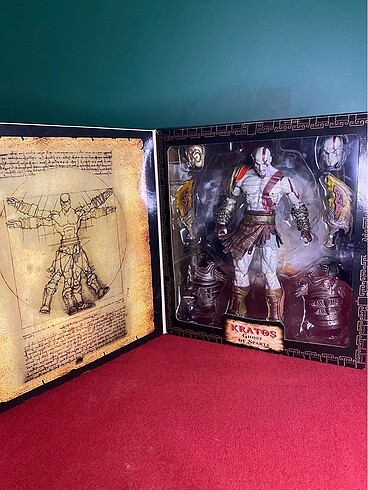 Neca God Of War Kratos Figür Temiz Kutu - Görsel 8