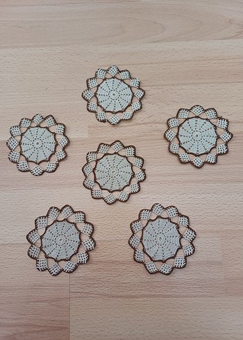El Yapımı Ahşap Dantel Motifleri