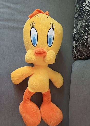 Sarı Renkli Peluş Oyuncak Kuş