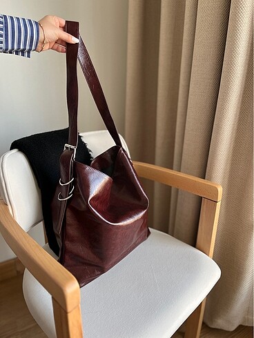 Beden bordo Renk Kol çantası cherry
