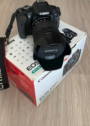 Beden Canon EOS 650D Dijital Fotoğraf Makinesi/18-135 mm lens