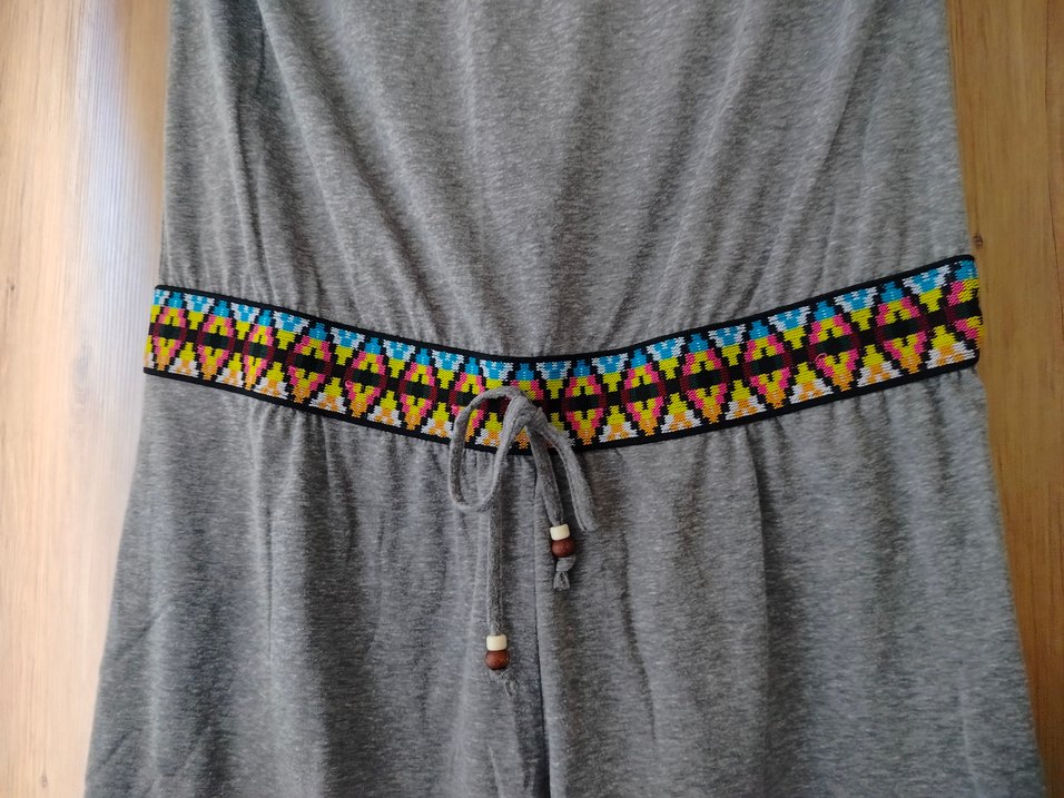 straplez kısa tulum - Görsel 5