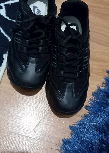 Siyah Kadın Spor Stiletto Topuklu Sneakers - Görsel 2