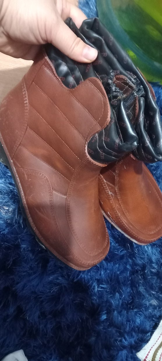 Kahverengi Erkek Kauçuk Bot - Görsel 3