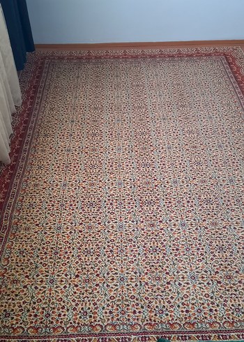 Çok Renkli Desenli Klasik Halı elde dokuma esgilerin halisi - Görsel 2