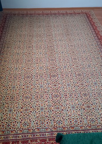 Çok Renkli Desenli Klasik Halı elde dokuma esgilerin halisi - Görsel 4