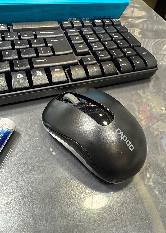 Rapo Marka Kablosuz Klavye & Mouse - Görsel 2