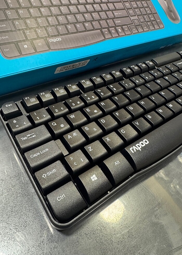 Rapo Marka Kablosuz Klavye & Mouse - Görsel 3