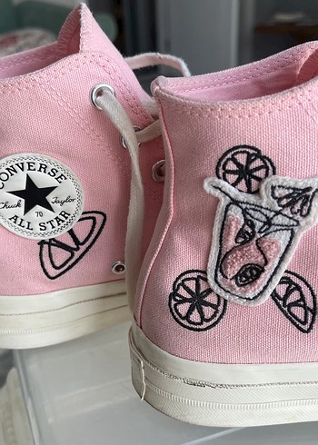 Pembe converse - Görsel 3