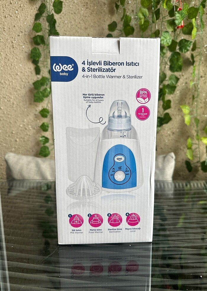 Biberon ısıtıcı ve sterilizatör - Görsel 2