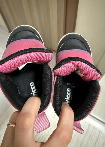 20 Beden Kız Çocuk Renkli Vicco Spor Ayakkabı