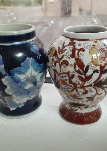 Beden mavi Renk Koyu Mavi ve Desenli Seramik Vazolar..seçebilirsiniz Tane fiyatı