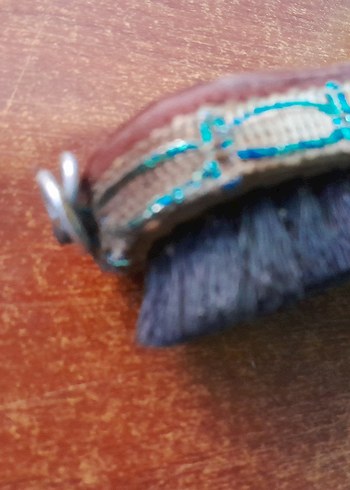 1980.lerin kadife. saplı. elbise. fırçası..görseli güzel - Görsel 7