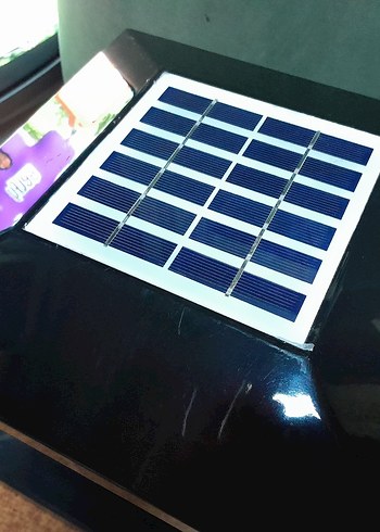 Beden siyah Renk Siyah Masaüstü Dekoratif Lamba..güneş panelleri.bahçe.aydinlatma