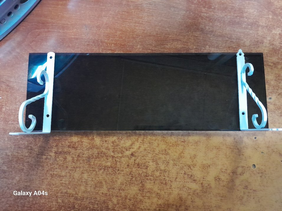 40 x10..santim. kalın. renkli. cam. raf. - Görsel 5