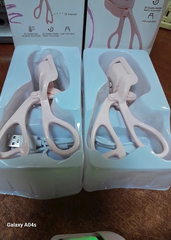 Beyaz Kirpik Kıvırıcı..makinesi.  3.  adet mevcut - Görsel 6