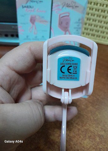 Beyaz Kirpik Kıvırıcı..makinesi.  3.  adet mevcut - Görsel 13