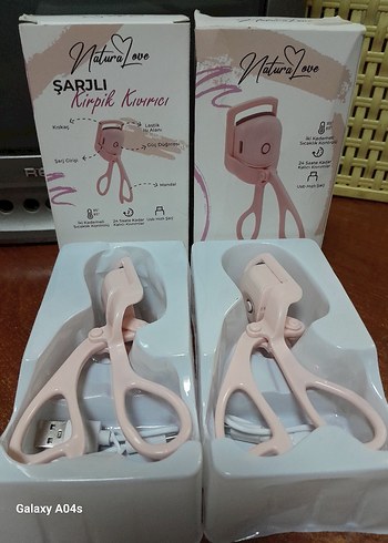 Beyaz Kirpik Kıvırıcı..makinesi.  3.  adet mevcut - Görsel 15