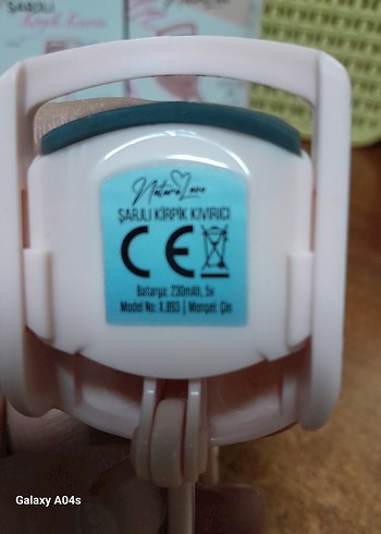 Beyaz Kirpik Kıvırıcı..makinesi.  3.  adet mevcut - Görsel 12