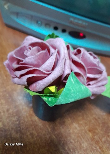 Çiçek Desenli Mavi Çocuk Papyon.7 parça. fiyatı dır kaçırmayın - Görsel 5