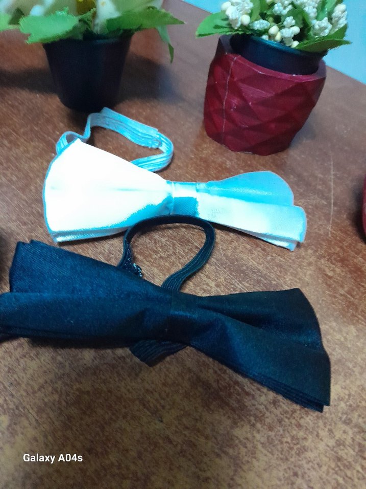 Çiçek Desenli Mavi Çocuk Papyon.7 parça. fiyatı dır kaçırmayın - Görsel 2