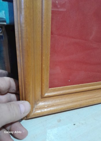 wintage. masif..gercek agactan. yapılma.  çerçeve. Ağır bir ürün - Görsel 5