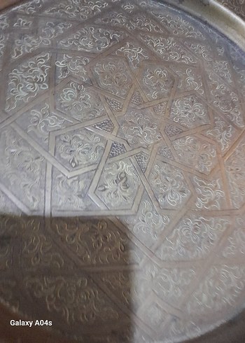 wintage pirinç kalem işi Ağır bir ürün görseli güzel - Görsel 6