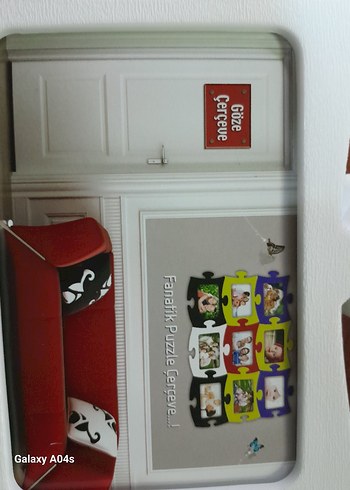 bayaz Puzzle Parçaları..çerçeve 4 adet. fiyatı - Görsel 9