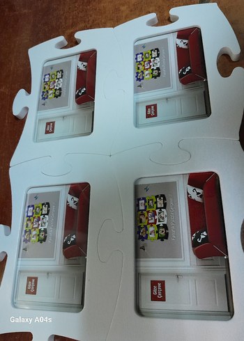 bayaz Puzzle Parçaları..çerçeve 4 adet. fiyatı - Görsel 2