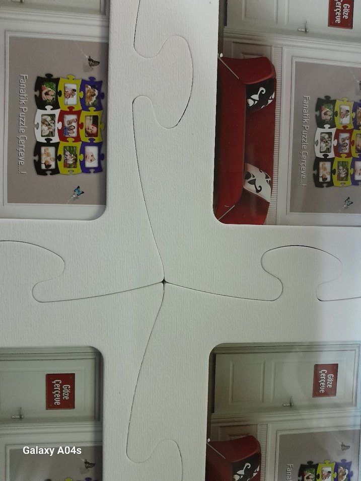 bayaz Puzzle Parçaları..çerçeve 4 adet. fiyatı - Görsel 3