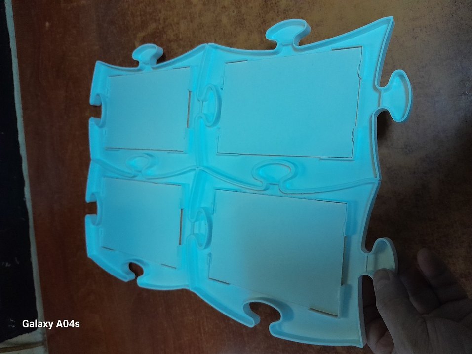 bayaz Puzzle Parçaları..çerçeve 4 adet. fiyatı - Görsel 5