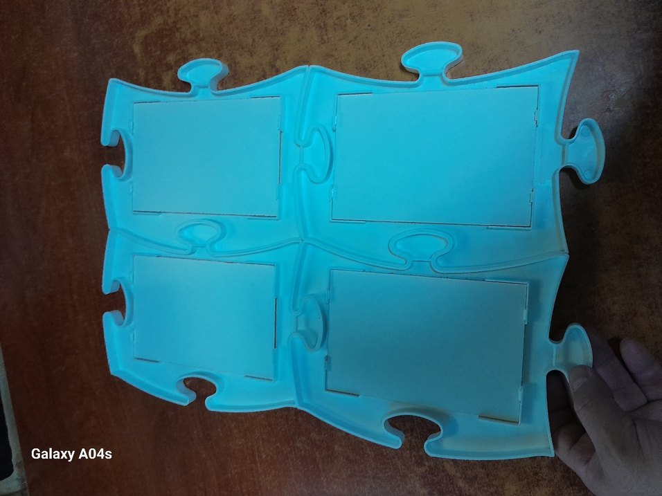 bayaz Puzzle Parçaları..çerçeve 4 adet. fiyatı - Görsel 4