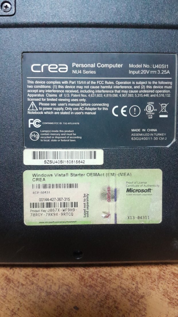 Crea Dizüstü Bilgisayar. görseli güzel kondisyonl u .bakılmalı - Görsel 3