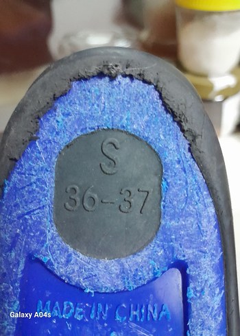 Erkek Mavi Kauçuk Su Ayakkabısı - Görsel 9