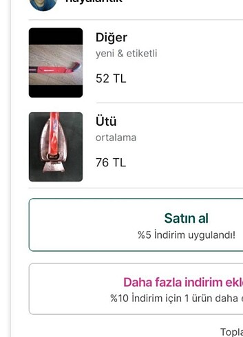 2 ürün..özel.sipariş