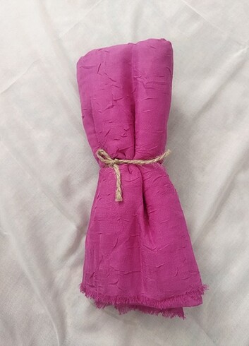 Pembe Bambu Şal