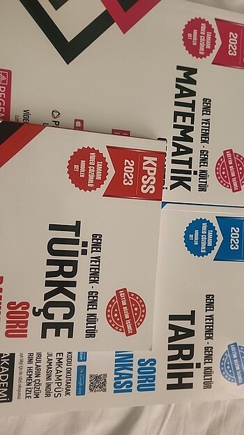 Pegem Tarih Matematik Türkçe Soru Bankası 