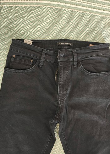Mavi Siyah erkek Jean - Görsel 3