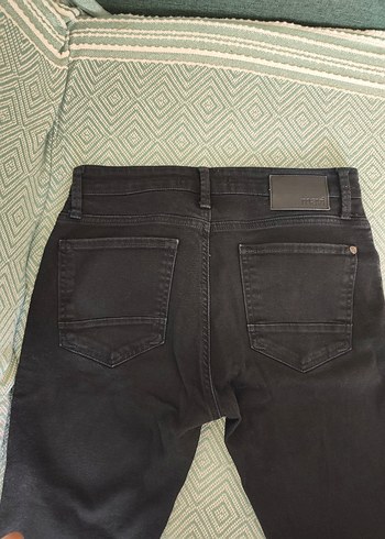 Mavi Siyah erkek Jean - Görsel 7