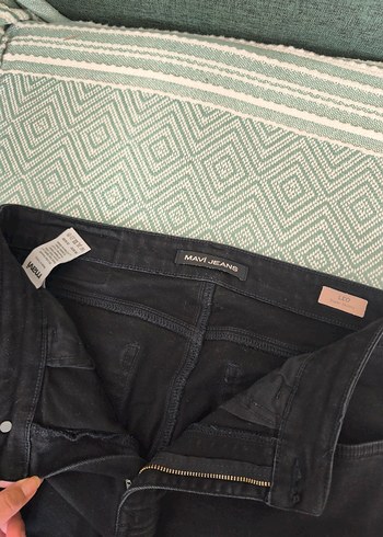 Mavi Siyah erkek Jean - Görsel 4