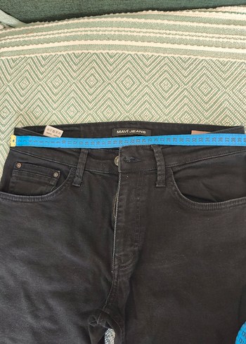 Mavi Siyah erkek Jean - Görsel 10