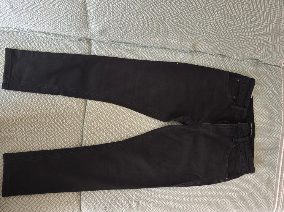 Mavi Siyah erkek Jean - Görsel 2