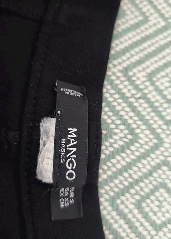 Mango Kadın Siyah Midi Kumaş Pantolon - Görsel 4