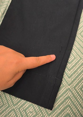 Kadın lacivert Uzun Kumaş Pantolon - Görsel 7