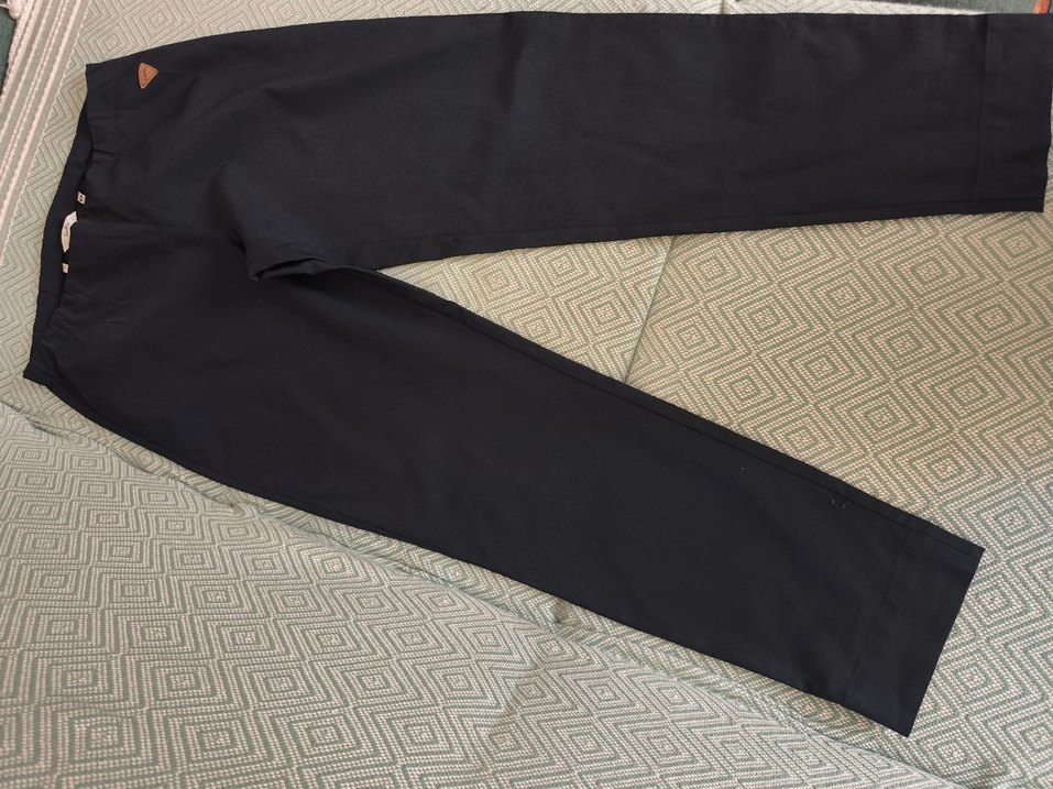 Kadın lacivert Uzun Kumaş Pantolon - Görsel 2