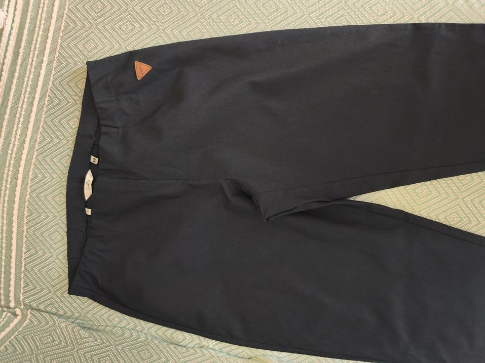 Kadın lacivert Uzun Kumaş Pantolon - Görsel 3