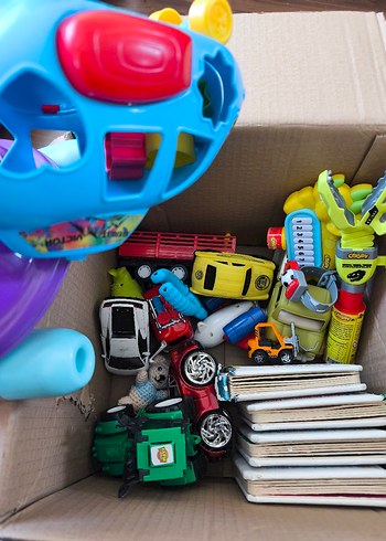 Renkli Karışık Oyuncak Kutusu - Görsel 8