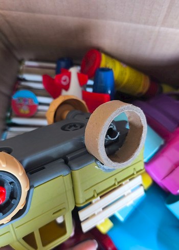 Renkli Karışık Oyuncak Kutusu - Görsel 5