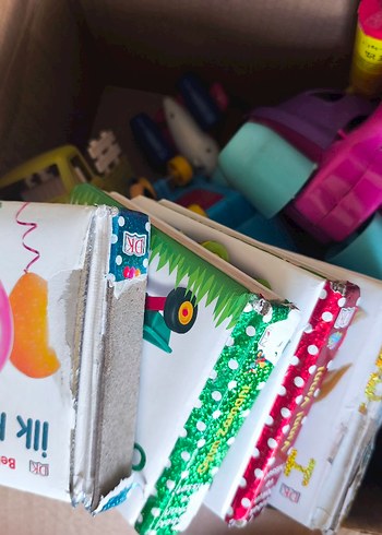 Renkli Karışık Oyuncak Kutusu - Görsel 6