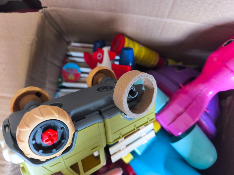 Renkli Karışık Oyuncak Kutusu - Görsel 5